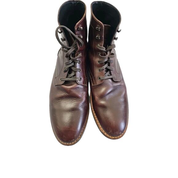 Thursday Everyday Mens Burgundy Sz 11 Chukka Boots Ankle Height Handmade Limited main image 8